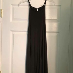 Dark olive dress